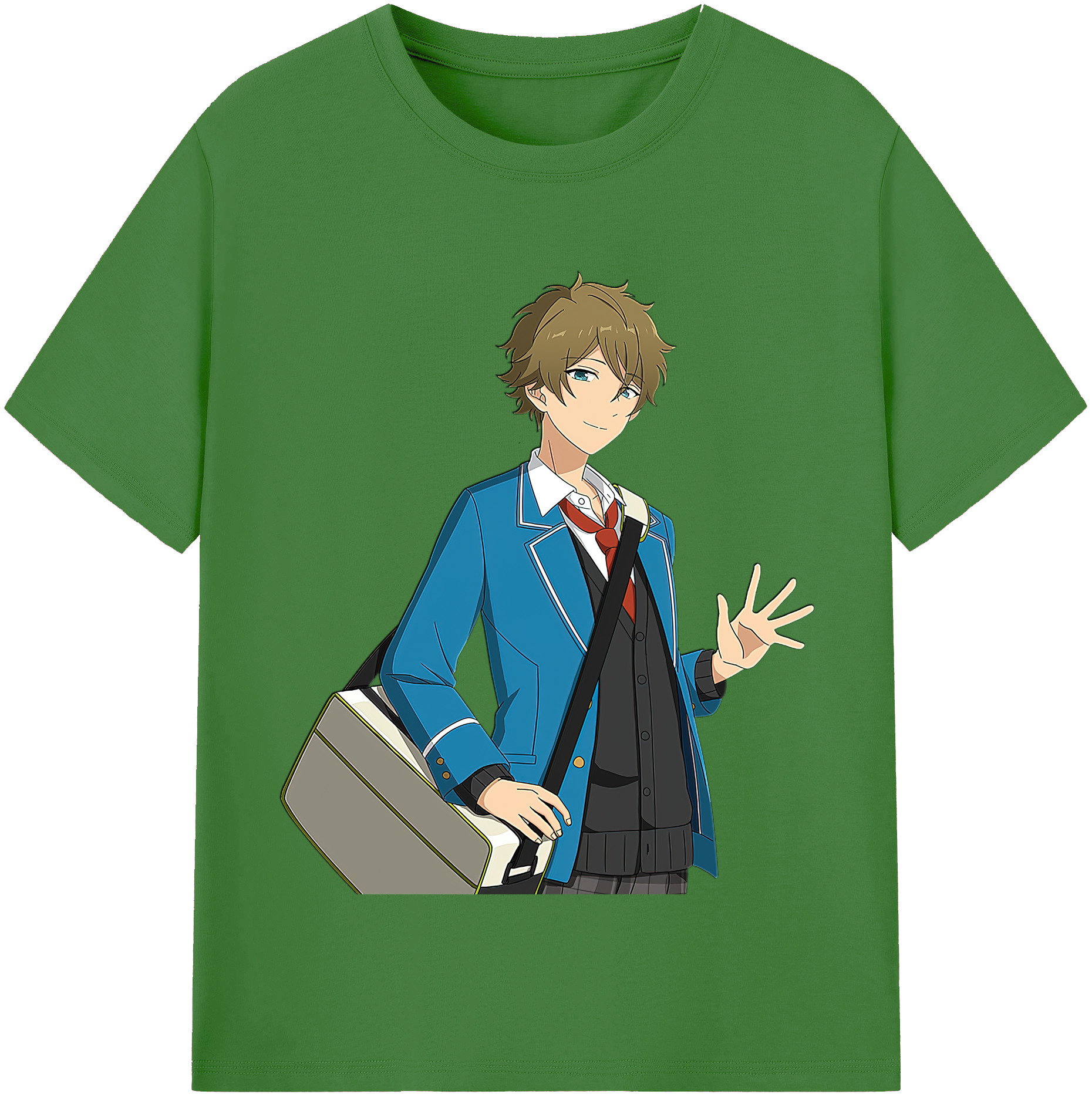 （画像用） あんさんぶるスターズ! Ensemble Stars レディースカジュアルプリントTシャツ（綿100％）
